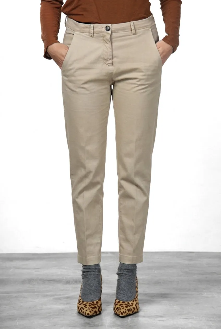 Mason's New York Carrot pantalone latte cotone lana