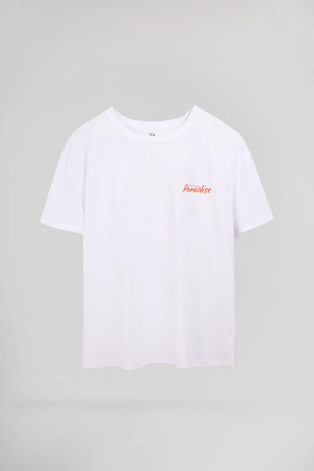 Teddy Smith T-PLAYA BLANC t-shirt bianca oversize donna