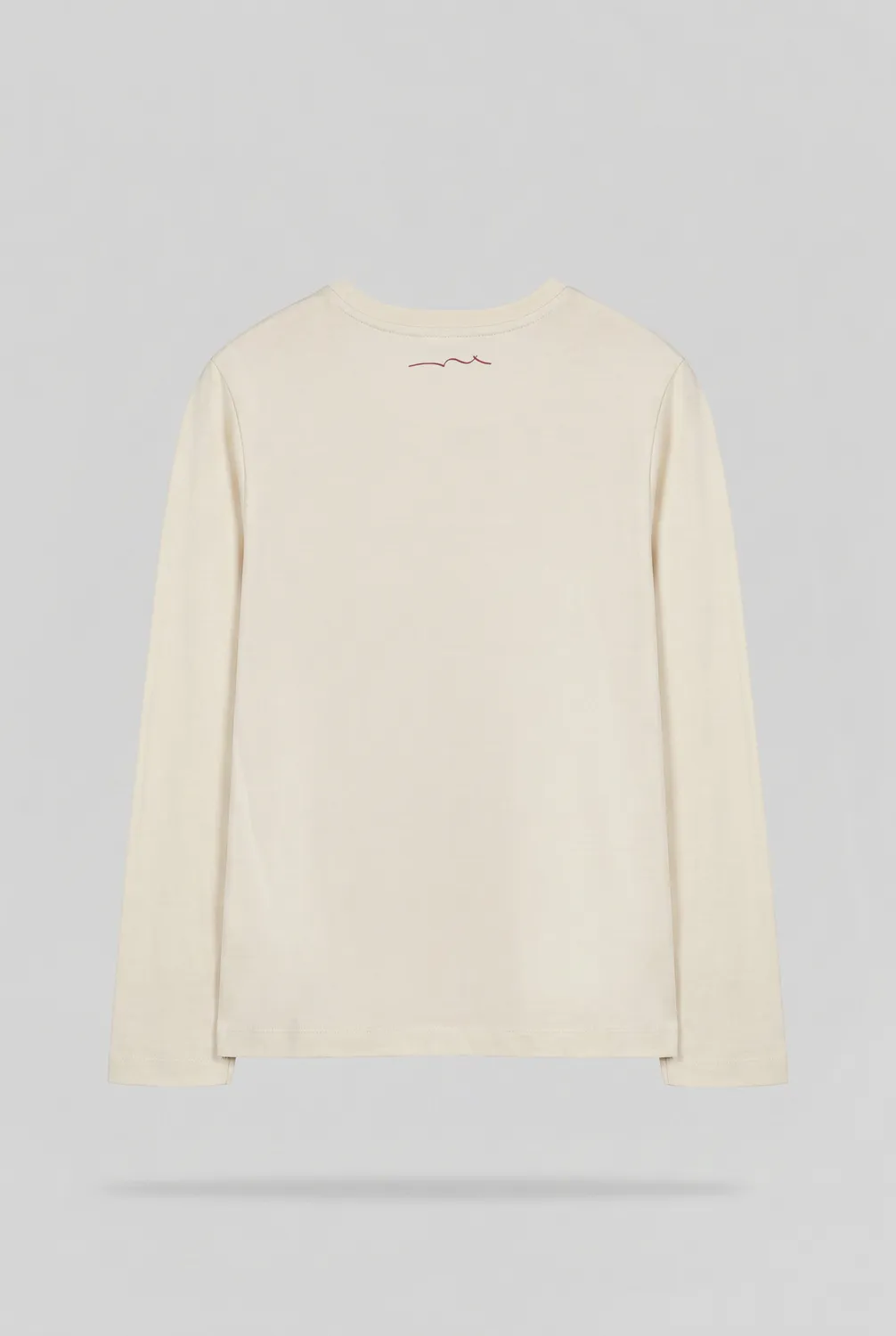 Teddy Smith T-Company ML Jr maglia maniche lunghe crema bimbo