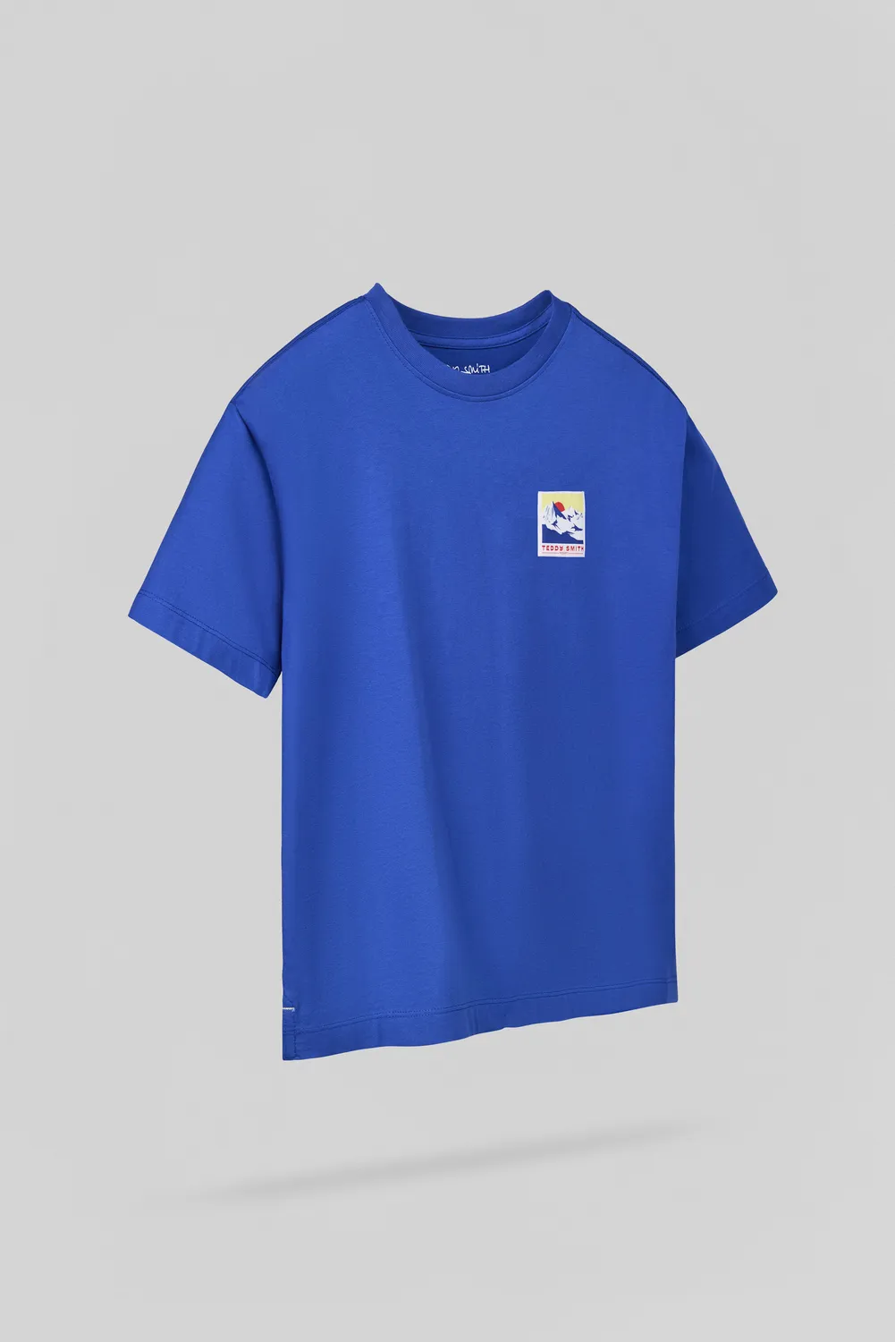 Teddy Smith T-Mountain maglietta bambino blu pep's montagna