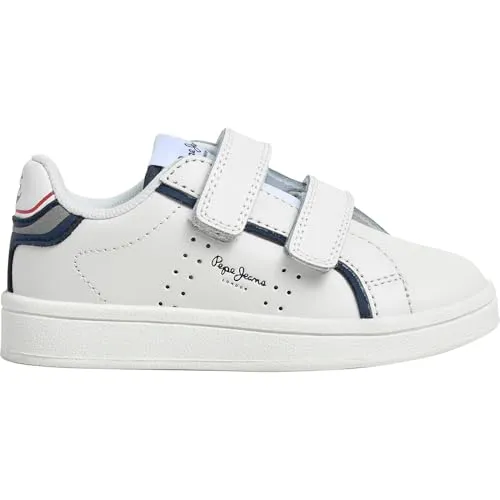 Pepe Jeans Player Young BK sneaker bimbo 25 EU pelle