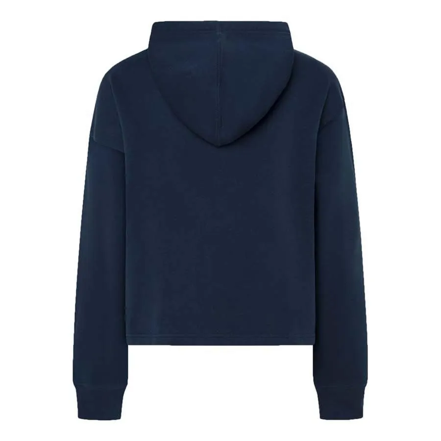 Pepe Jeans Estrid felpa corta donna blu marino
