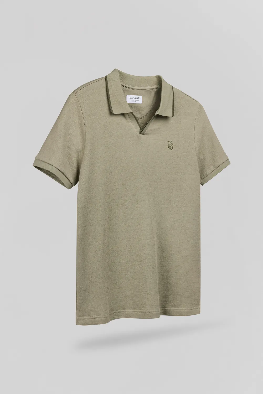 Teddy Smith P-Soner MC polo uomo kaki spugna cotone