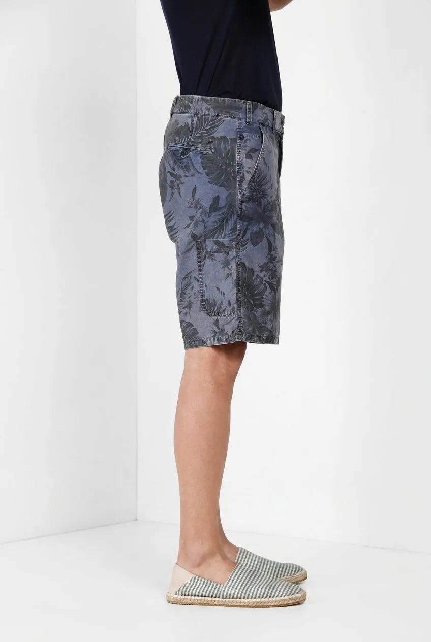 Mason's Denver M74 bermuda cargo uomo blu indaco relaxed