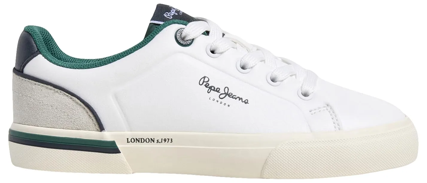 Pepe Jeans Kenton Campus B Sneakers Blu Navy Bimbo