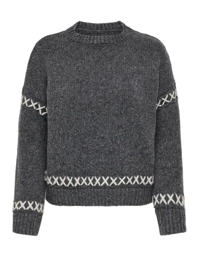 Only Onlamanda pullover donna XL maglia lavoro a maglia