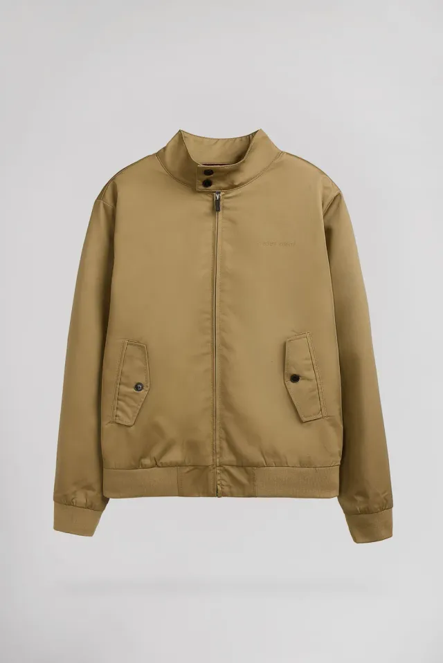 Teddy Smith Sanson 2 Worker giubbotto beige twill uomo