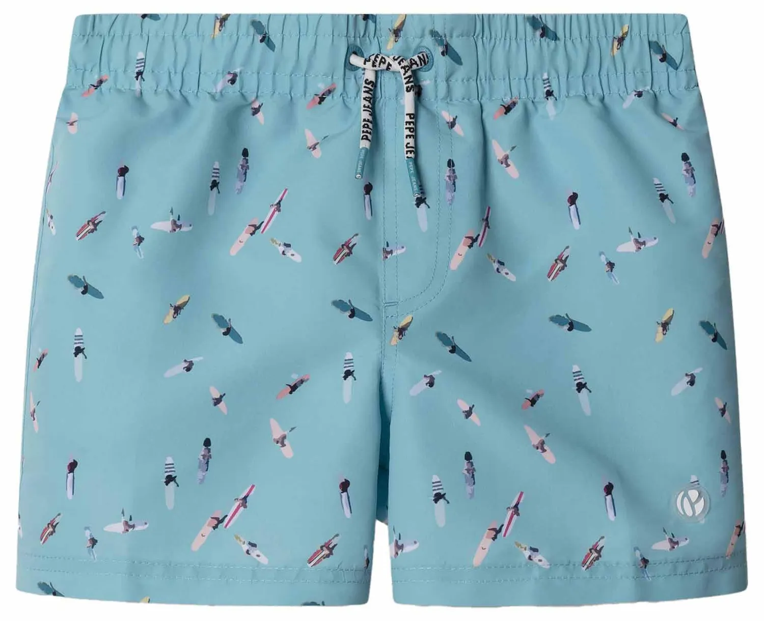 Pepe Jeans Surf Swimshort Costume Ragazzo 12 Anni Turchese