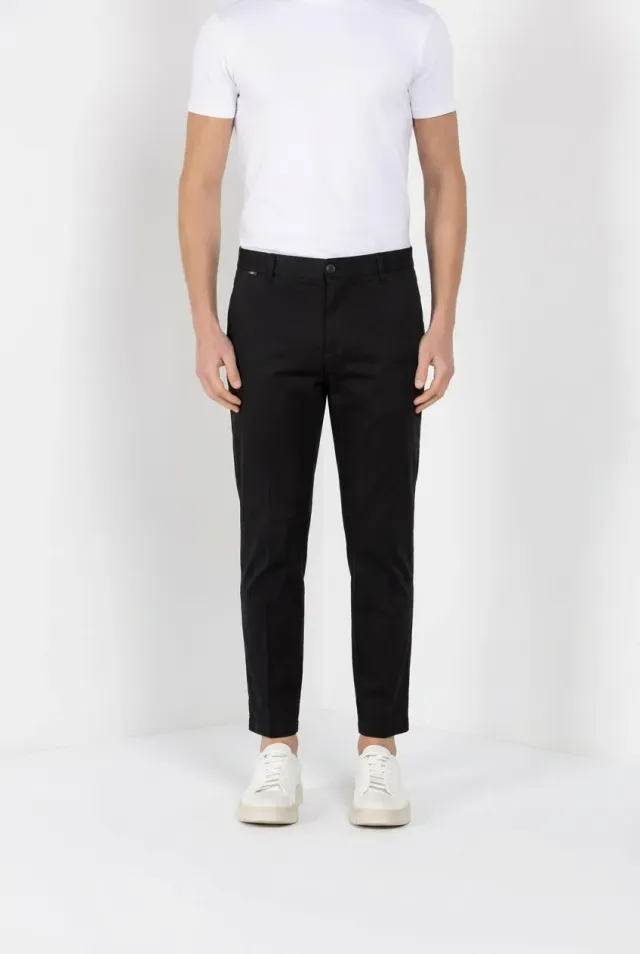 Mason's John Coolkhinos Chino Carrot Nero Stretch