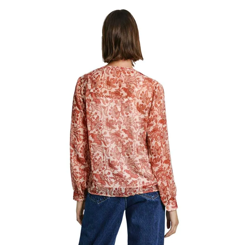 Pepe Jeans Poemy camicia donna M chiffon floreale