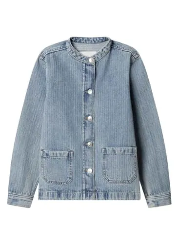 Pepe Jeans Shelly giacca denim bambina 16 anni stile Mao
