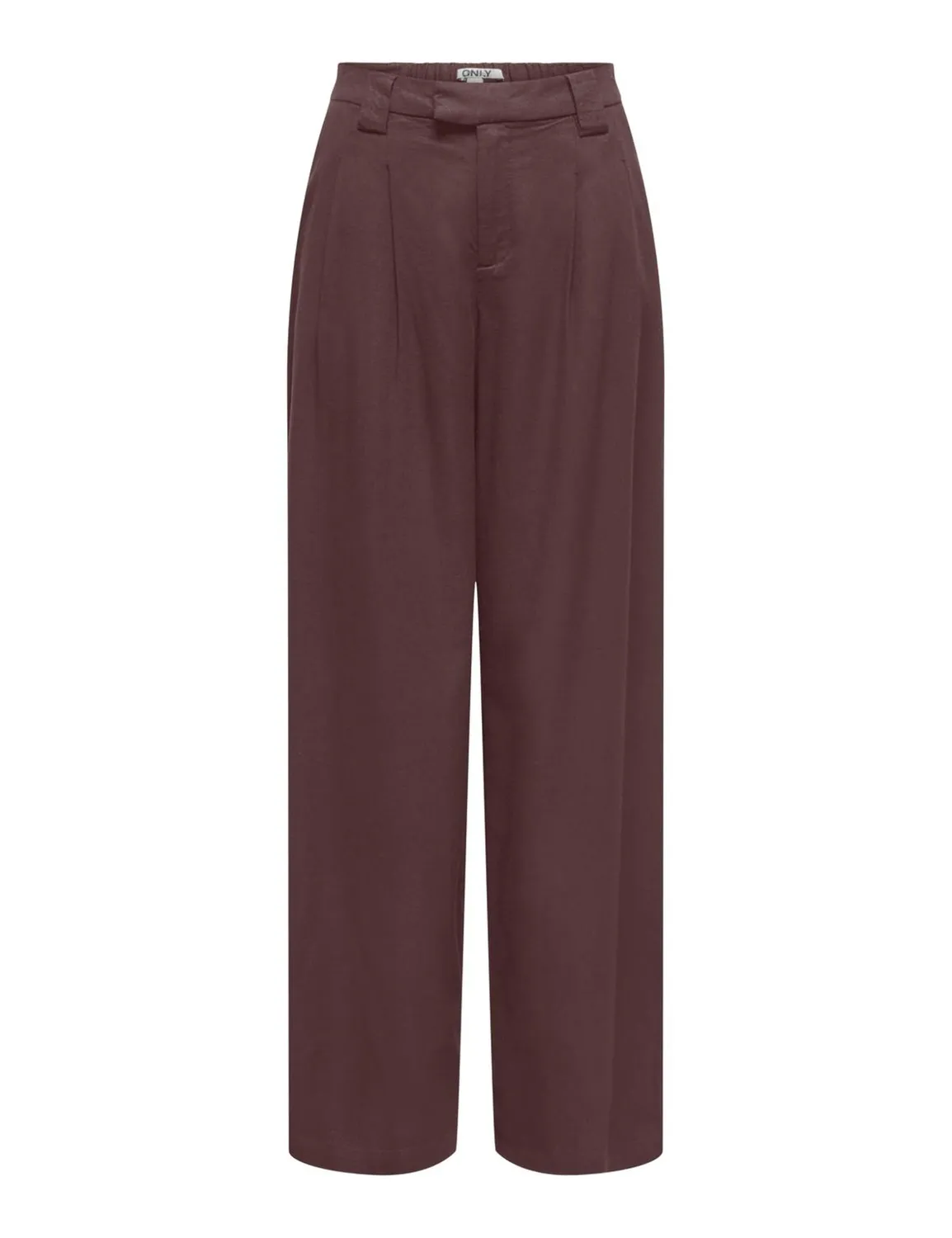 ONLY Onlsvea Goa Pantalone Lino Nero ampio
