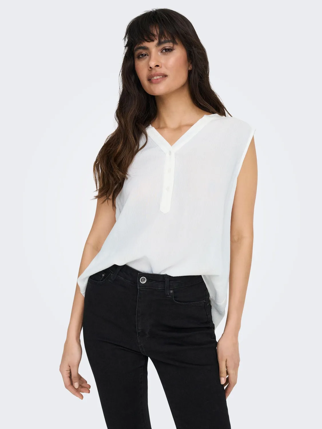 Only Onljette Life top donna 36 senza maniche