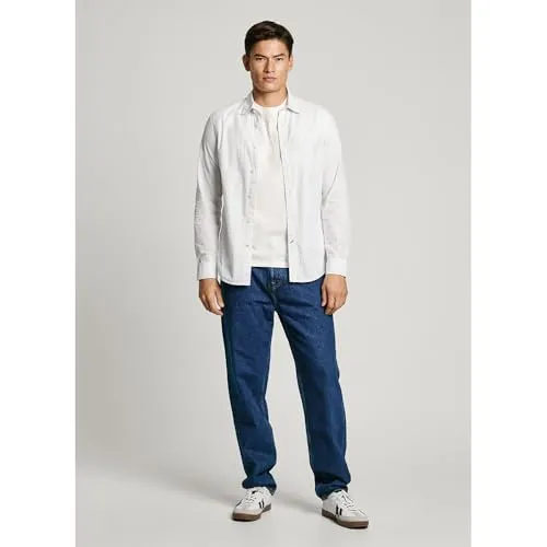 Pepe Jeans Adison camicia uomo L righe slim fit