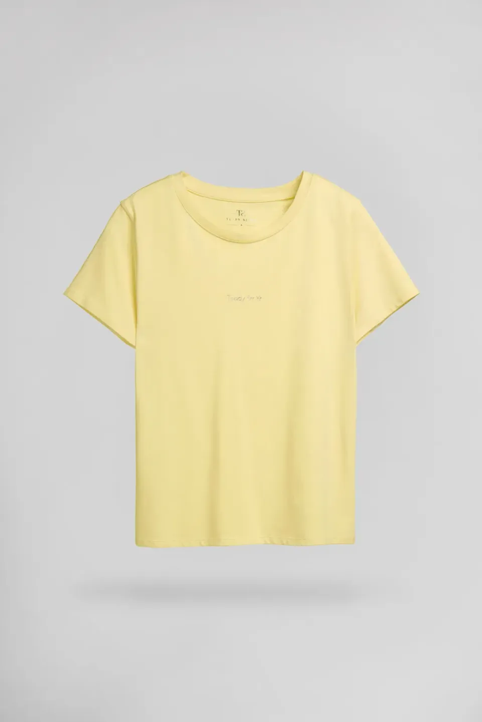 Teddy Smith T-Ribelle t-shirt donna giallo limone
