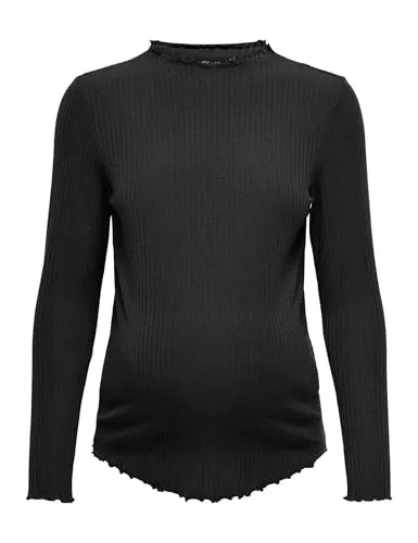 ONLY Maternity top premaman collo alto maniche lunghe