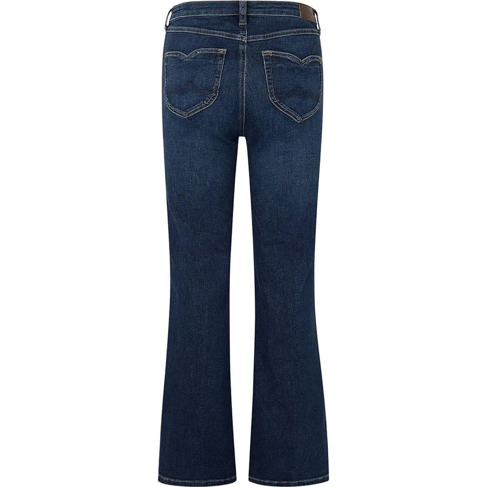 Pepe Jeans Slim Flare PL204597 Jeans donna 27W/32L indaco