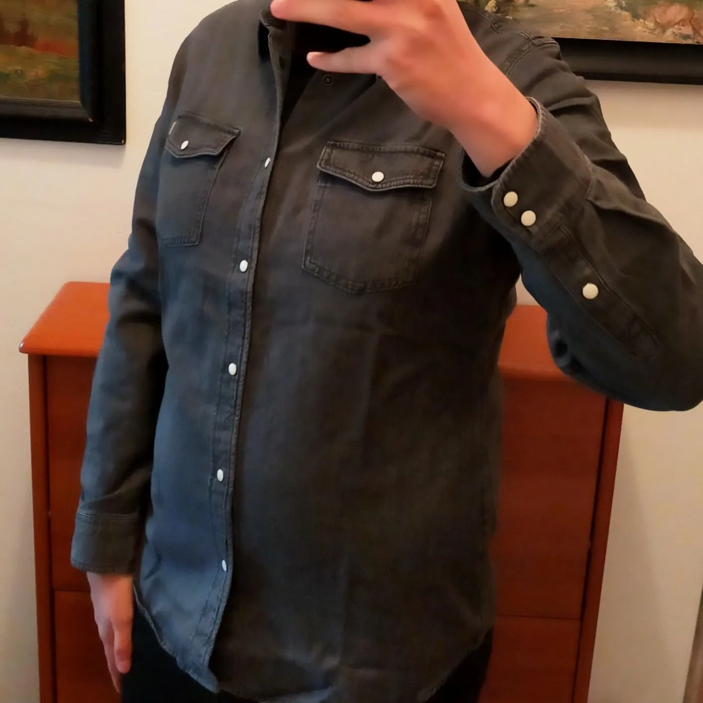 Pepe Jeans Regular Shirt Camicia Uomo denim nera