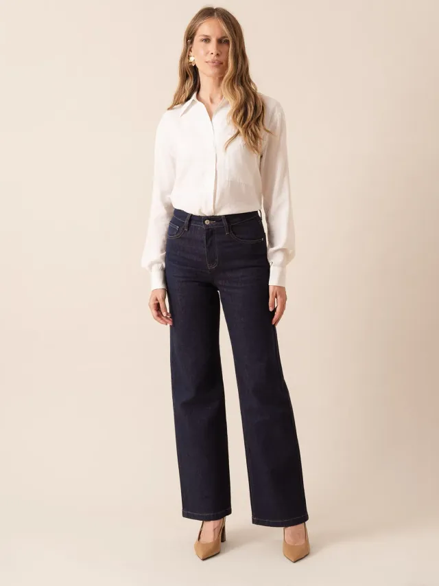 Oraije Barbara jeans dritti brut lunghi
