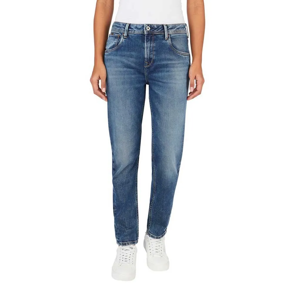 Pepe Jeans Violet Jeans Donna Blu Denim