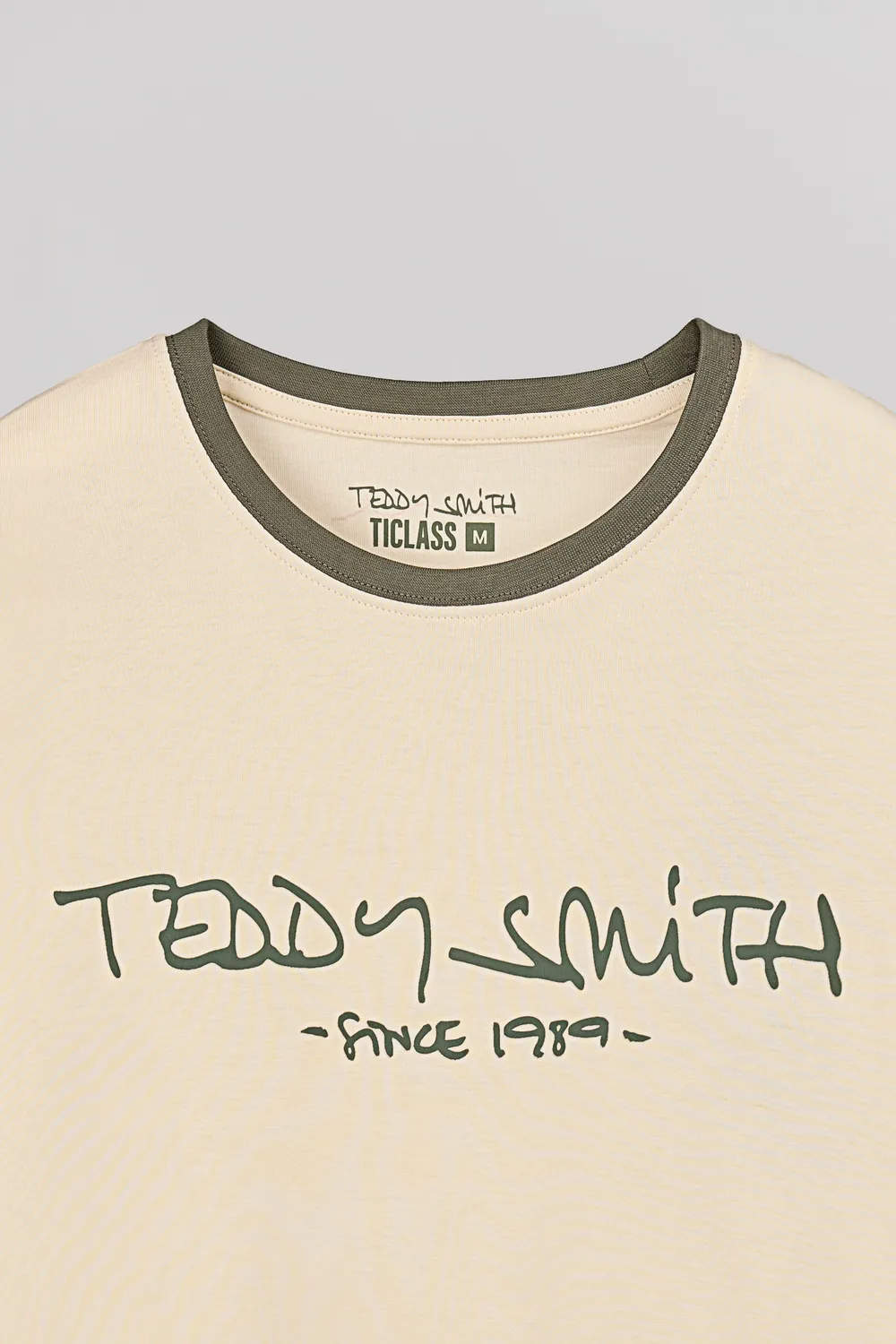 Teddy Smith Ticlass MC t-shirt uomo naturel
