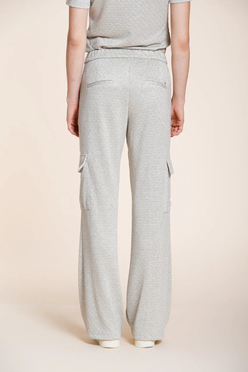 Mason's Easy Straight Cargo Jogger Argento Straight