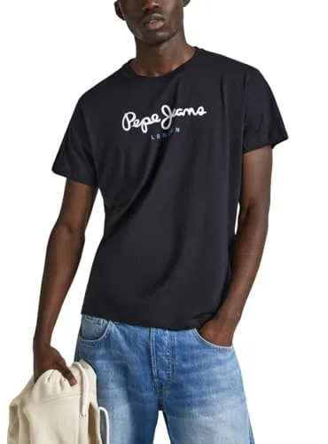 Pepe Jeans Eggo T-shirt uomo blu L cotone