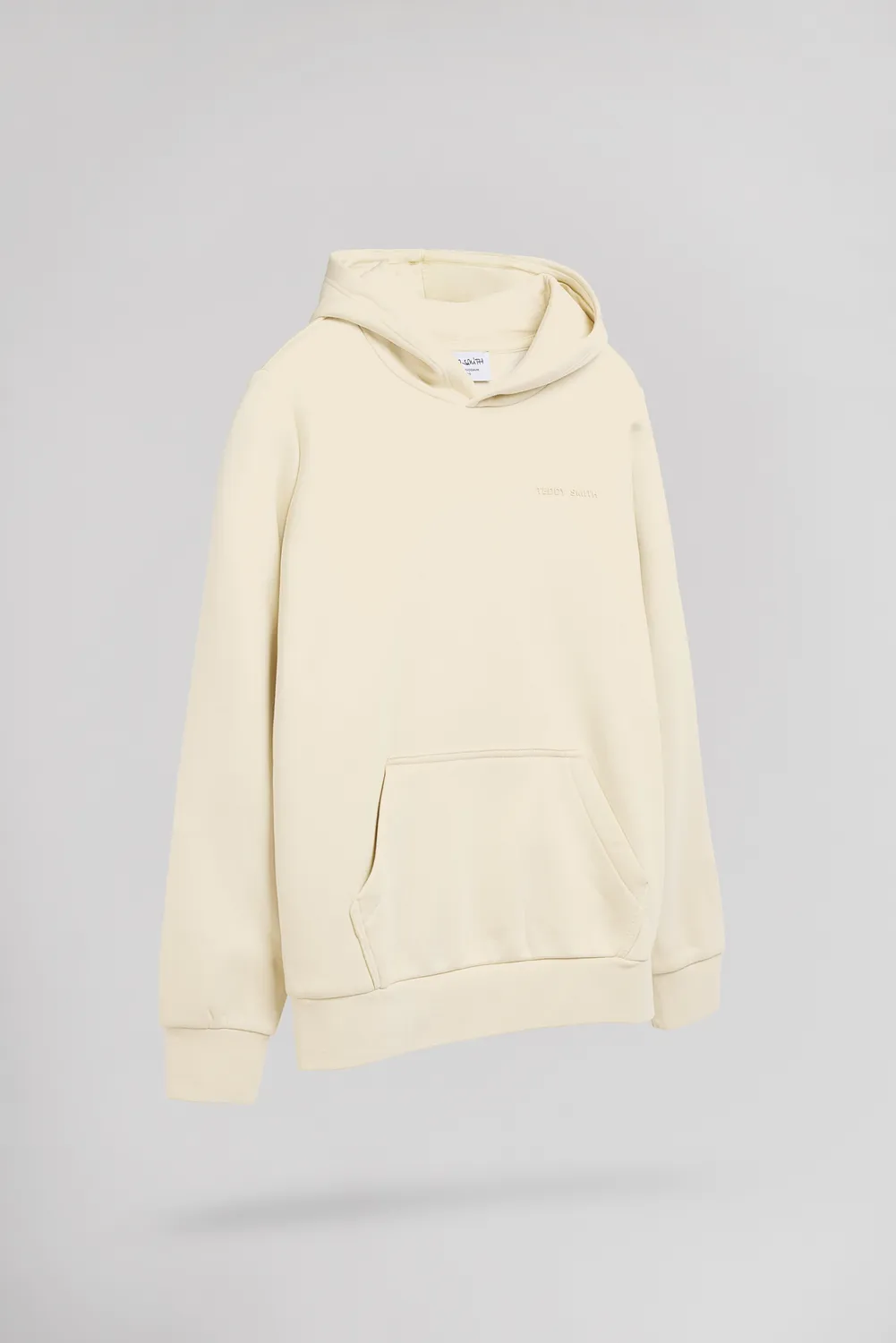 Teddy Smith S-Nark Hoody JR felpa bambino Naturel cappuccio