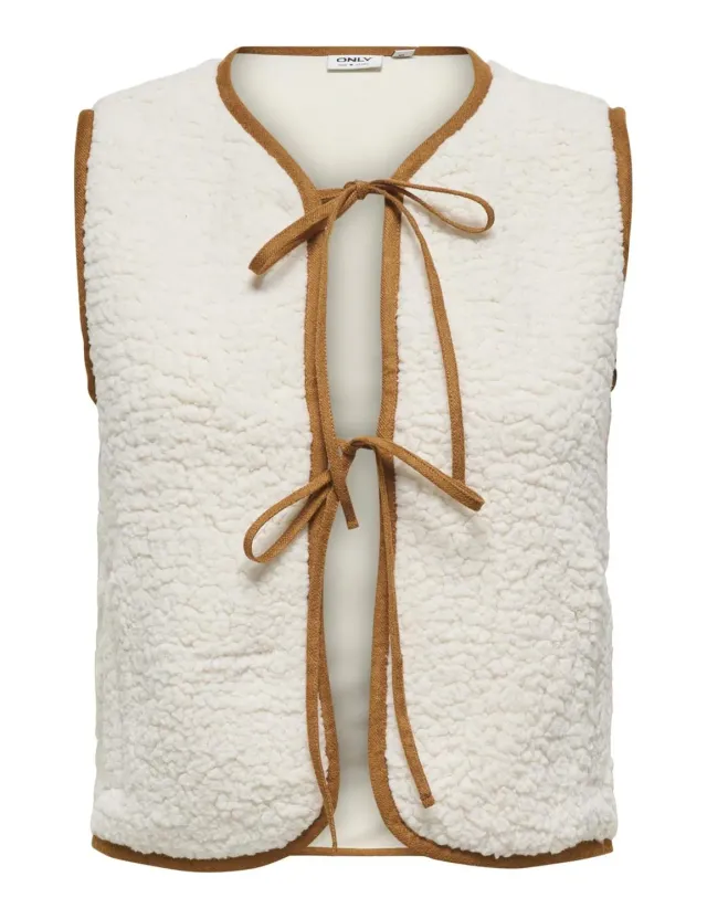 ONLY Onlagate S/L Teddy gilet taglia L
