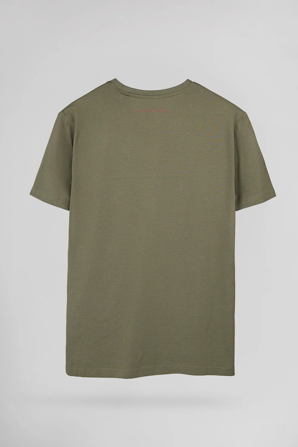 Teddy Smith Tawax 2 MC t-shirt kaki scollo a V uomo