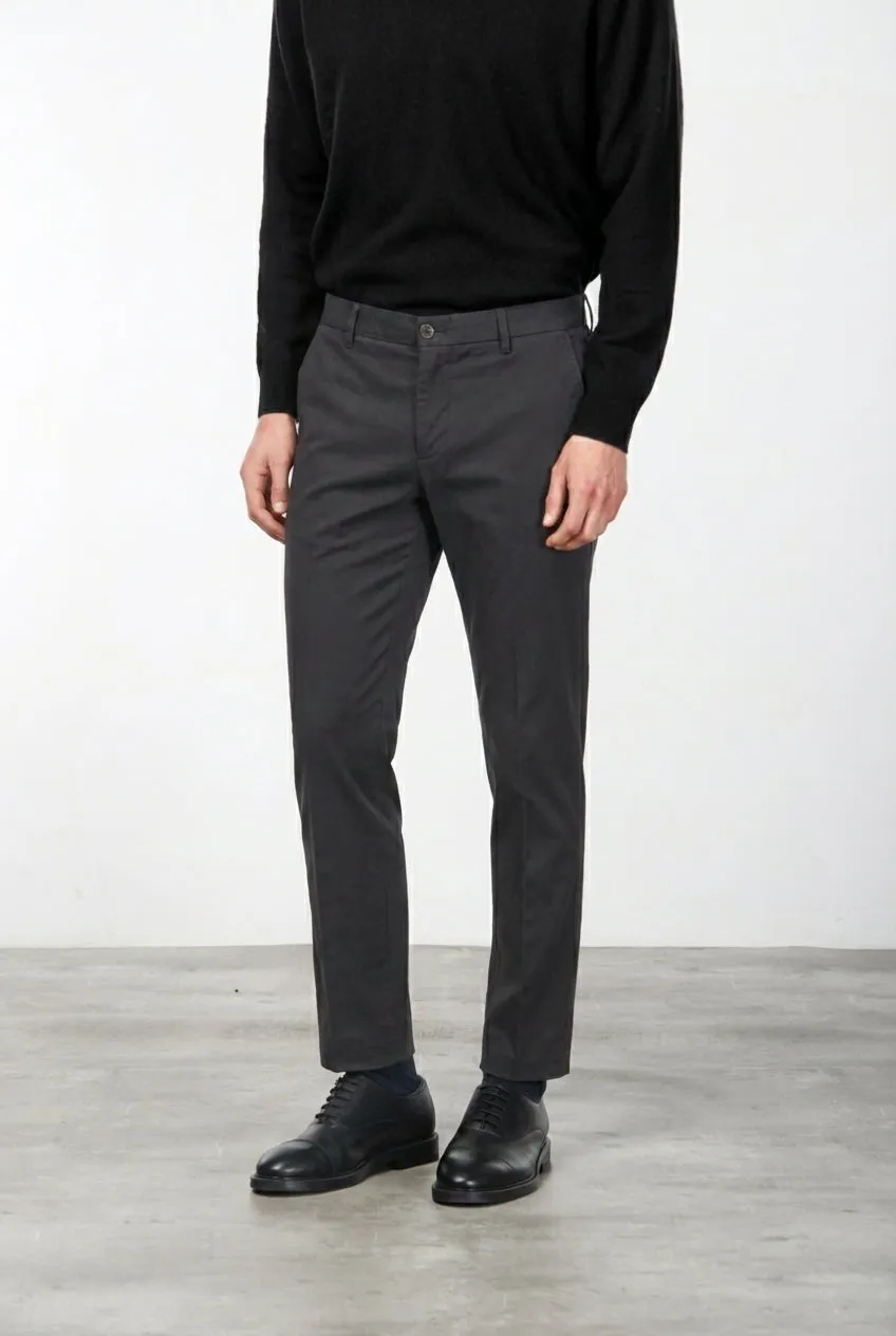 Mason's Milano Chino Uomo Extra Slim Marrone Modal