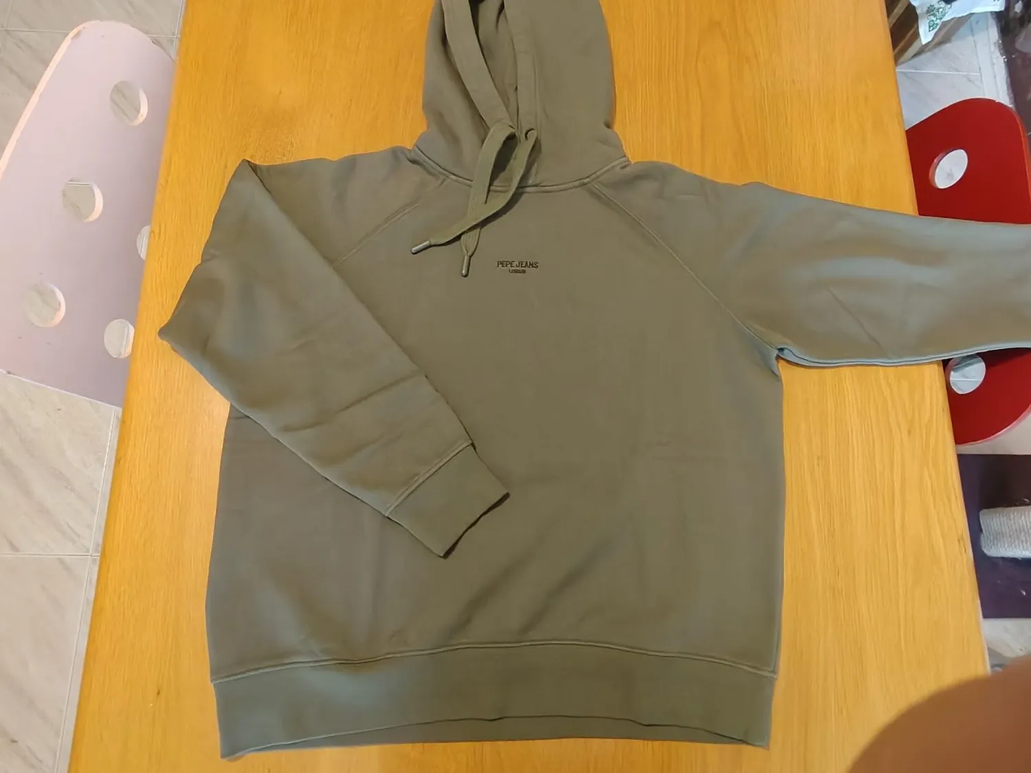 Pepe Jeans Felicity Hoodie Felpa Donna M Burnt Red