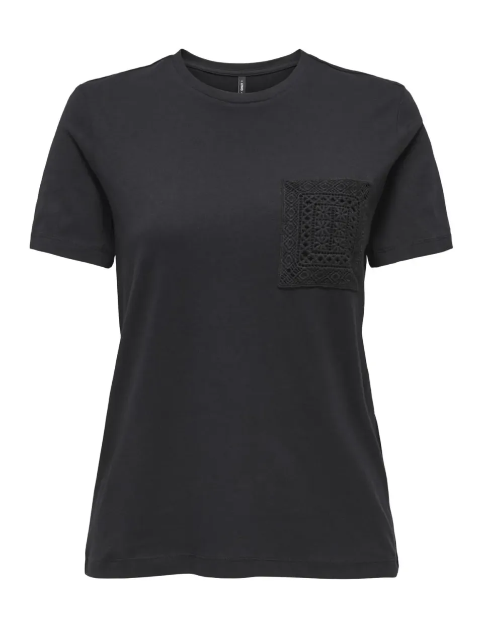ONLY Onlenja Life t-shirt donna girocollo con taschino