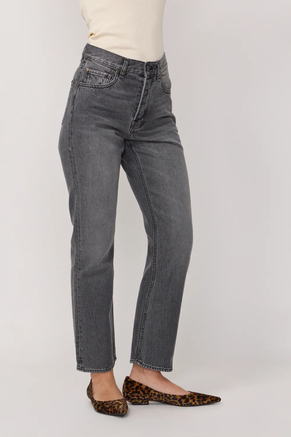 Acquaverde Jay pantalone dritto grigio used