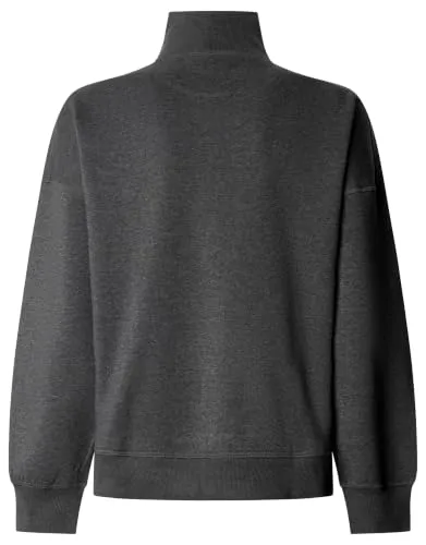 Pepe Jeans Team Logo Sweat felpa donna M mezza zip