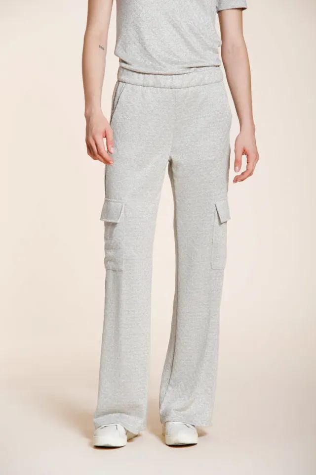 Mason's Easy Straight Cargo Jogger Argento Straight