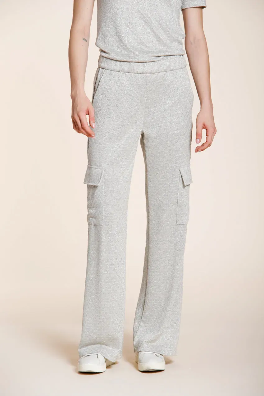 Mason's Easy Straight Cargo Jogger Argento Straight