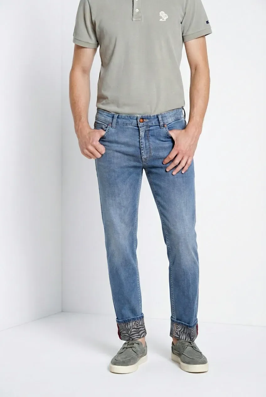 Mason's Harris Regular jeans 5 tasche uomo blu navy