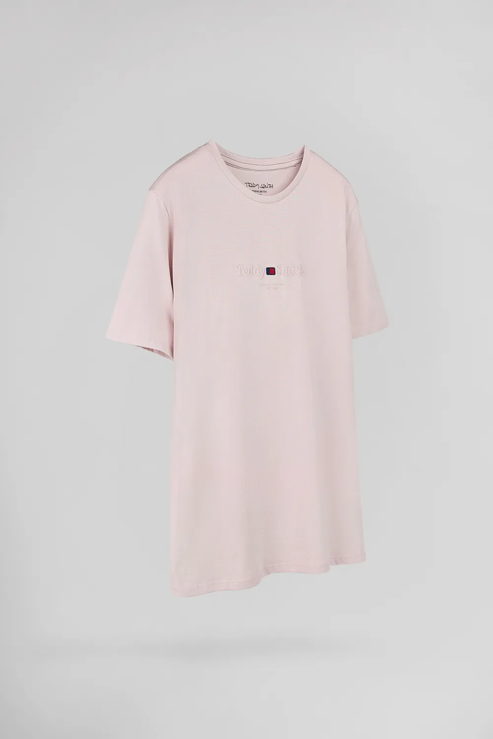 Teddy Smith T-Jim t-shirt uomo rosa quartz