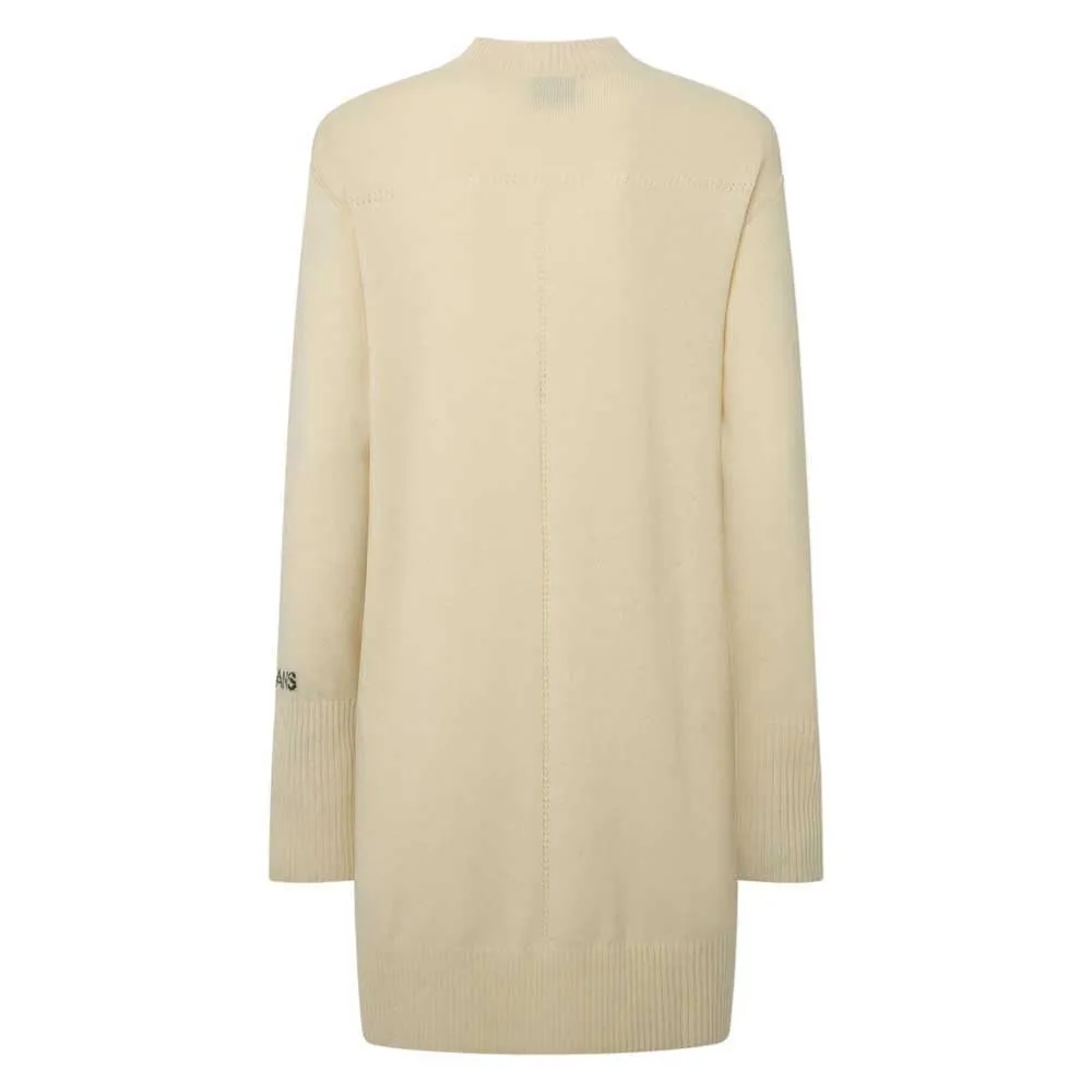 Pepe Jeans Hazel Dress vestito donna M beige