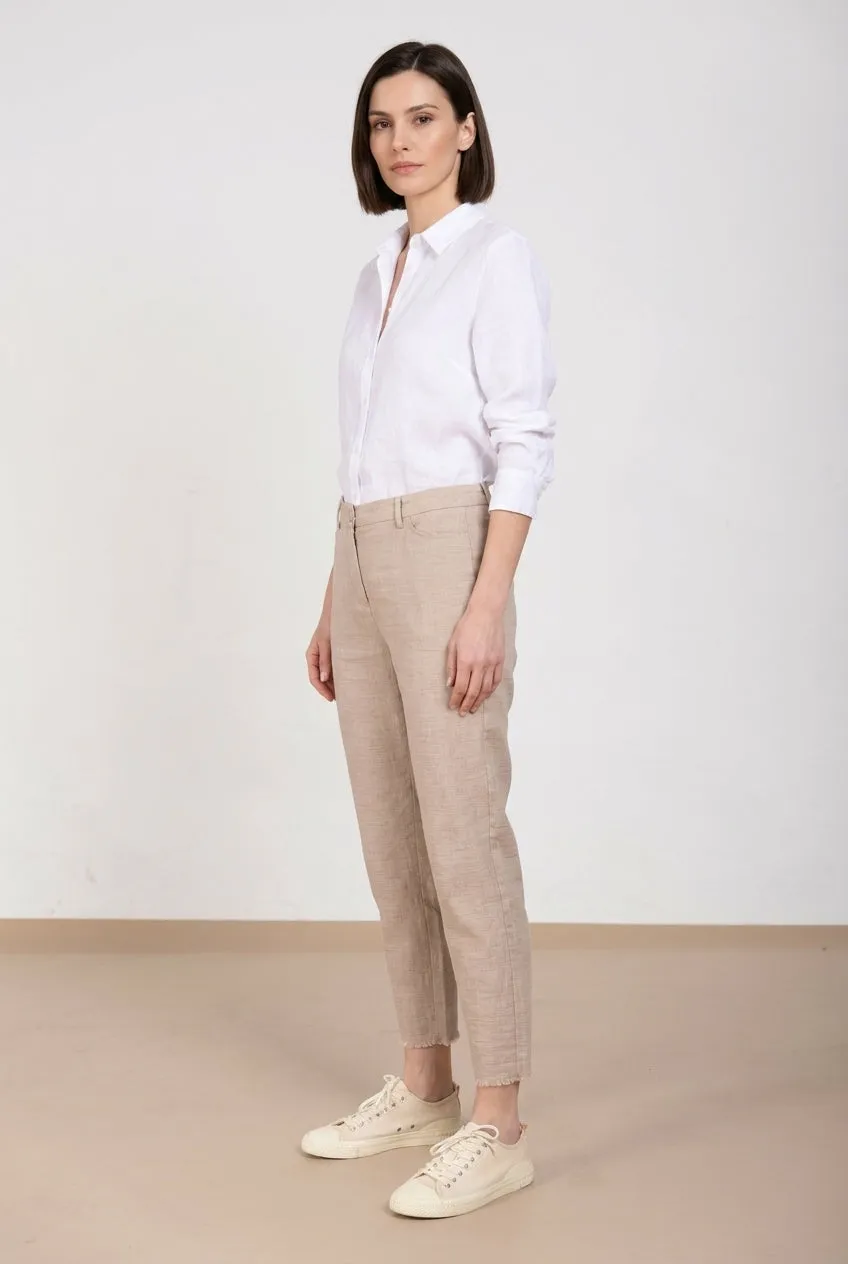 Mason's New York Carrot pantalone chino beige medio