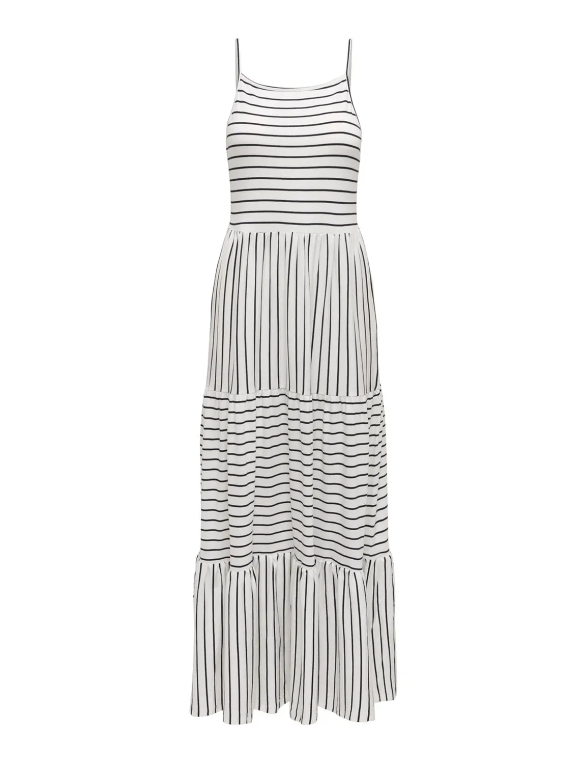 ONLY Onlbloom Life Strap abito maxi jersey