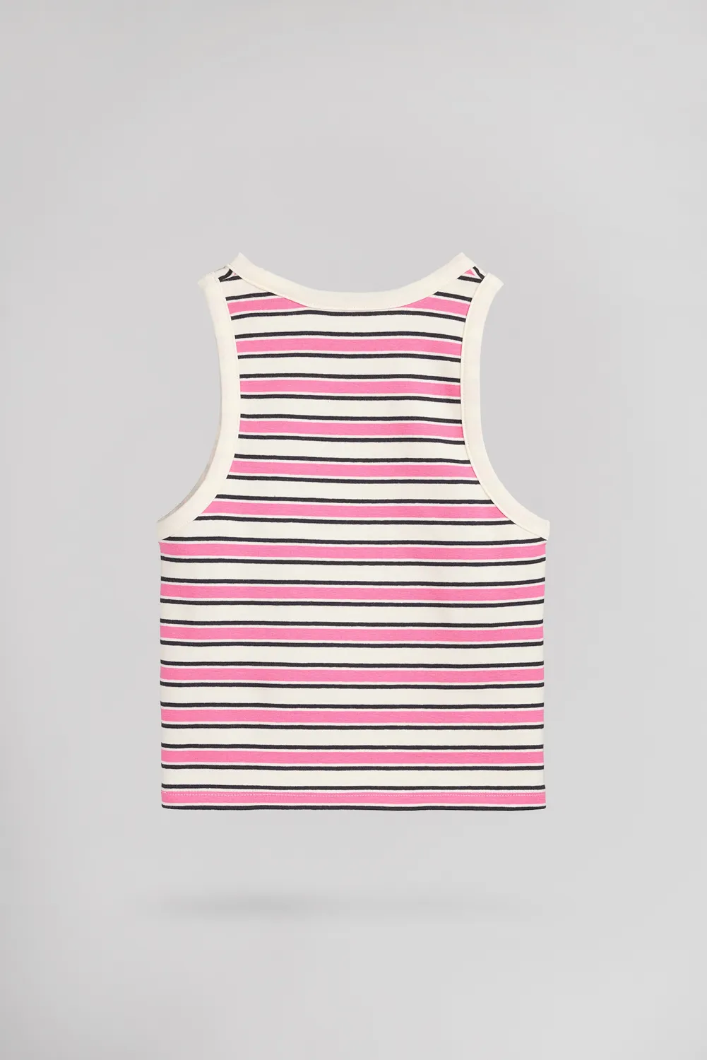Teddy Smith D-Anna JR canotta bambina bubble pink righe