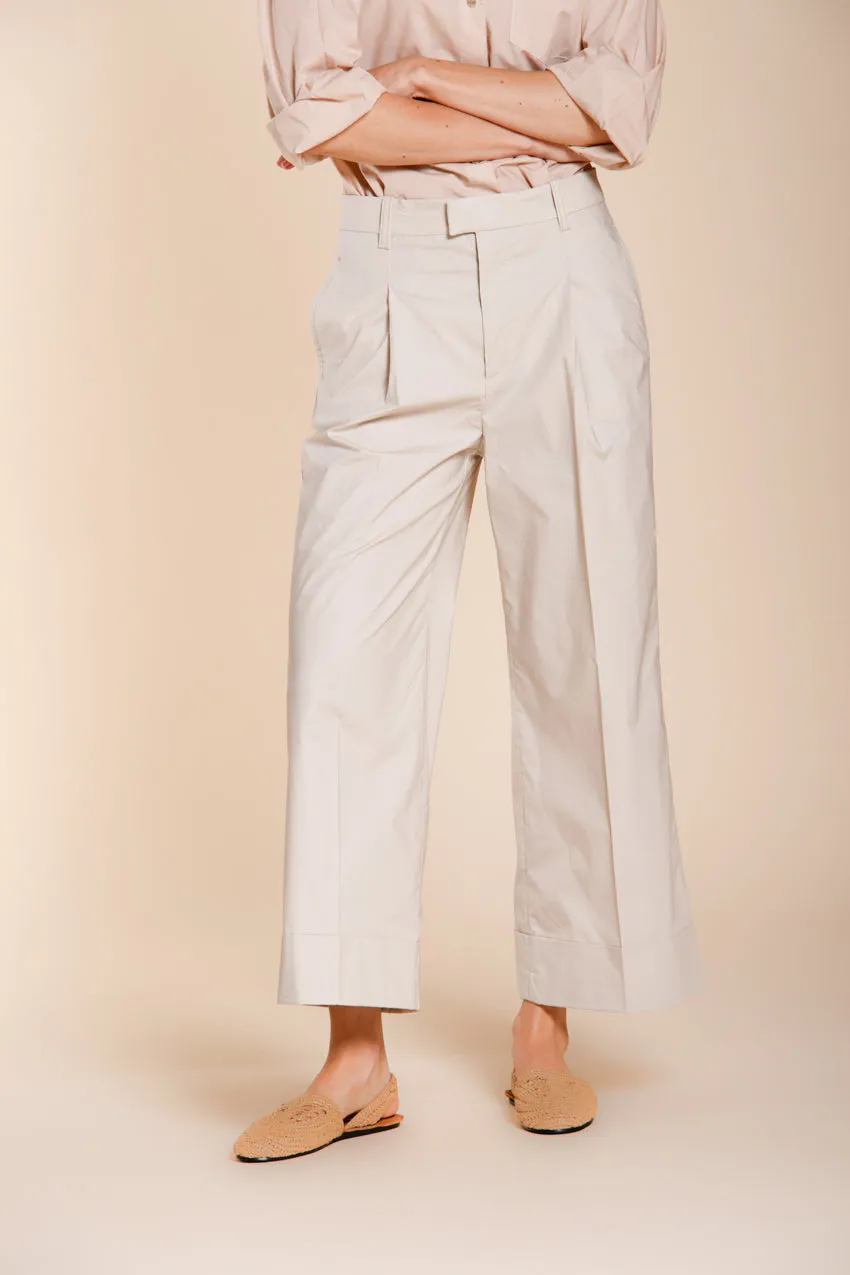 Mason's New York Wide chino donna beige chiaro