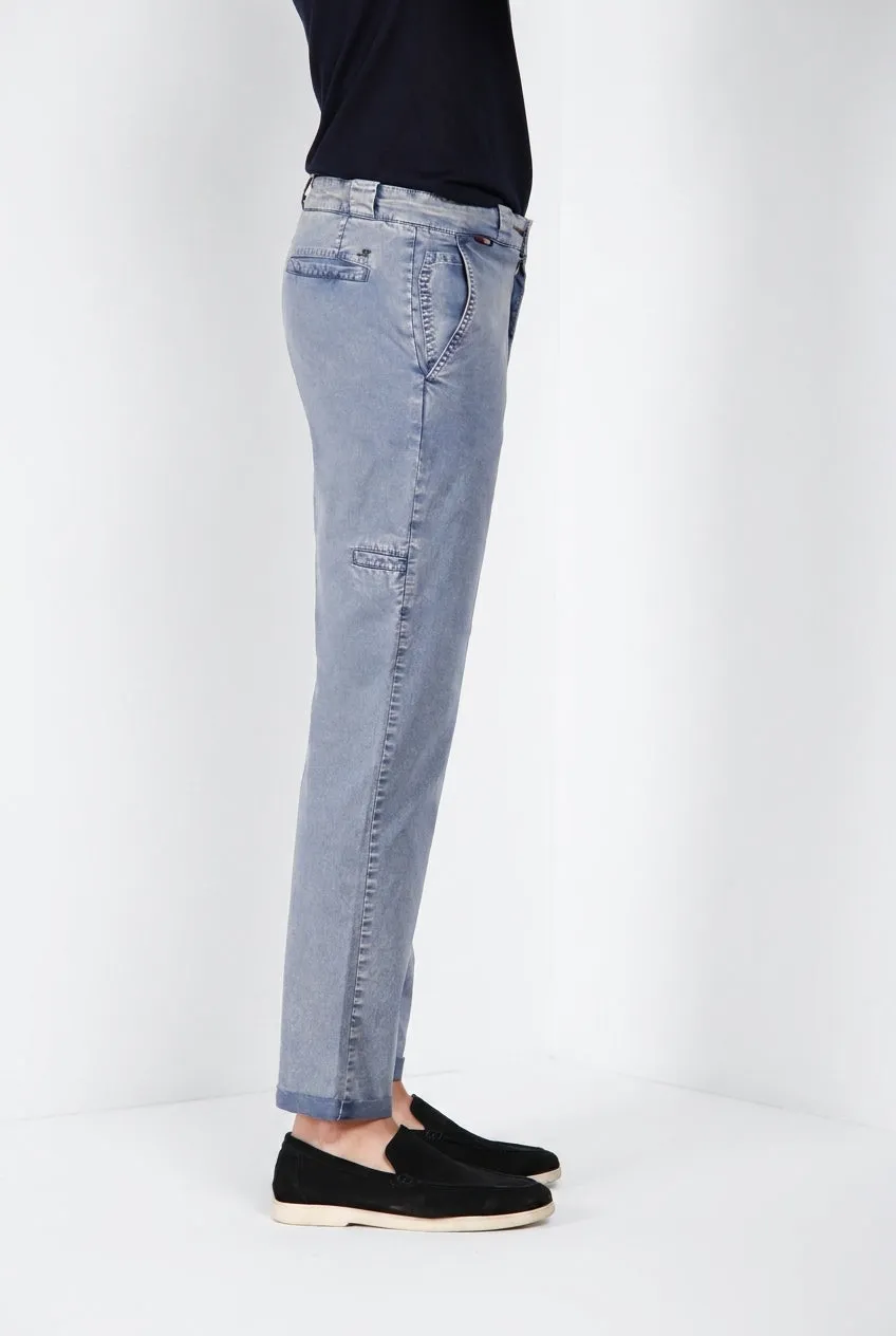 Mason's Madison M74 chino uomo indaco carrot
