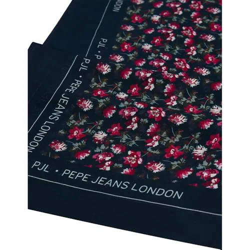 Pepe Jeans Woody Sciarpa Donna Floreale Morbida Colorata