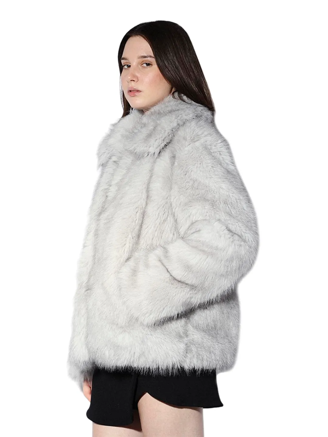 ONLY Onlrubina giacca ecopelliccia M
