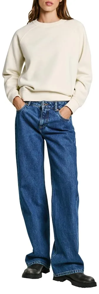 Pepe Jeans London Felicity Felpa Donna Girocollo Manica Lunga