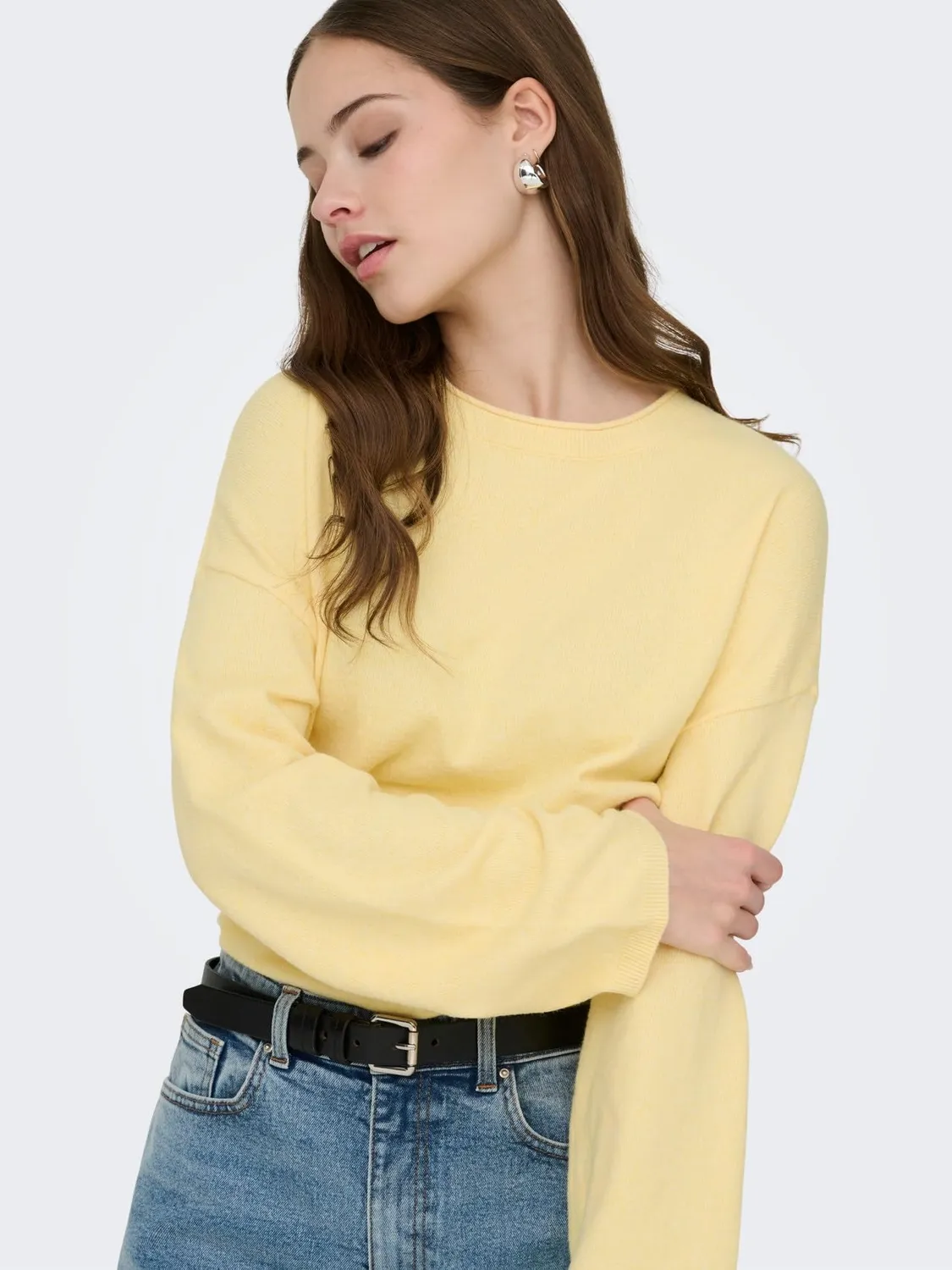 ONLY Onloyal Pullover Maglione Donna Girocollo Morbido
