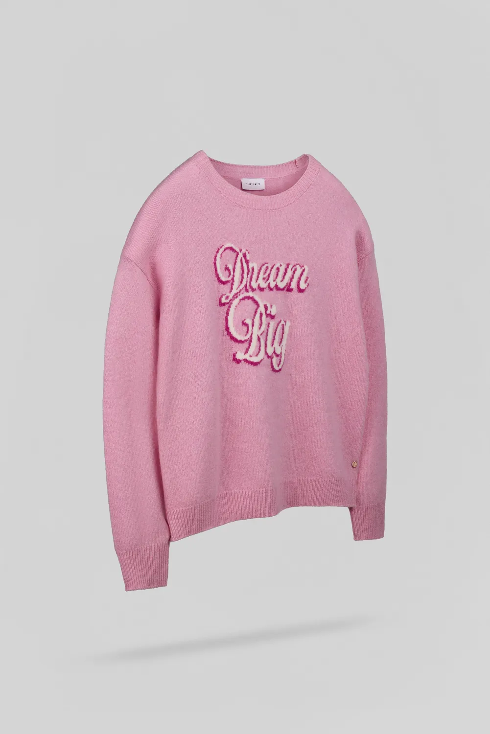 Teddy Smith P-Nelo pull donna rosa lana dream big